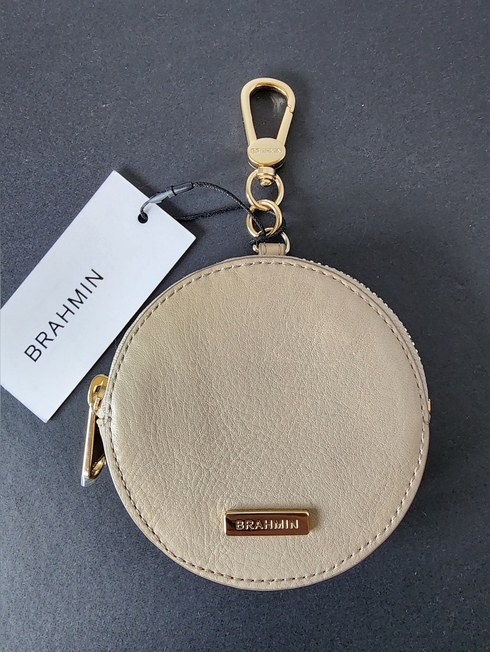 ✨️NWT✨️ Brahmin Circle Coin Purse, Brindle Moonstone, $95 MSRP
